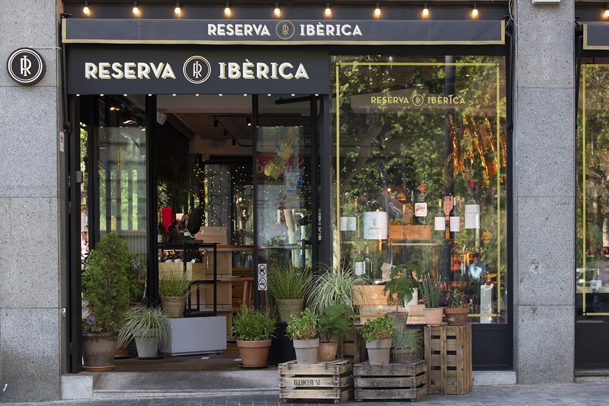 Tienda Reserva Ibérica de la calle Aribau de Barcelona