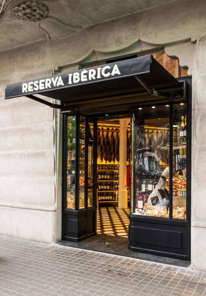 Entrada tienda Rambla de Reserva Ibérica
